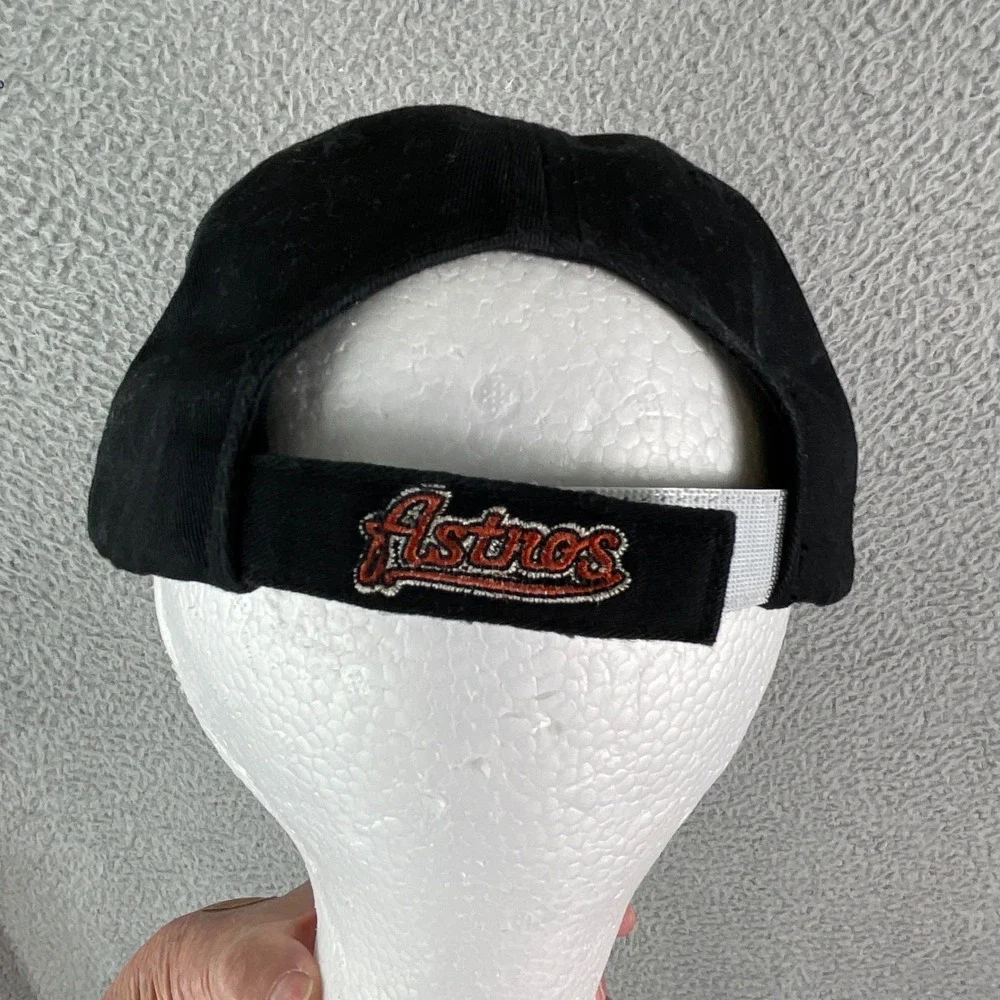 New Era Houston Astros Hat Youth 1 Size Black Red Tie Dye Good Adjustable Cap